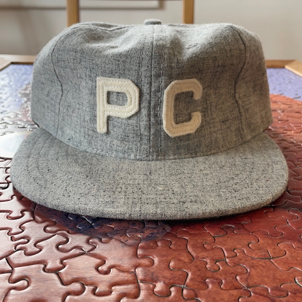 COPY - Custom “PC” stitched authentic Ebbets field hat. made in USA. Brand New!